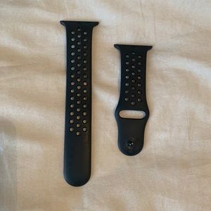 Nike Apple Watch band - black 42mm M/L
